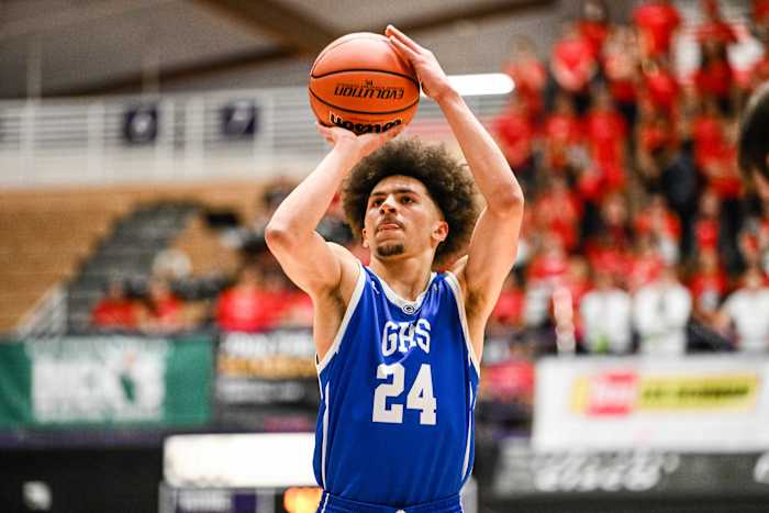 Lincoln Gresham 6A Oregon boys basketball quarterfinal Naji Saker -74